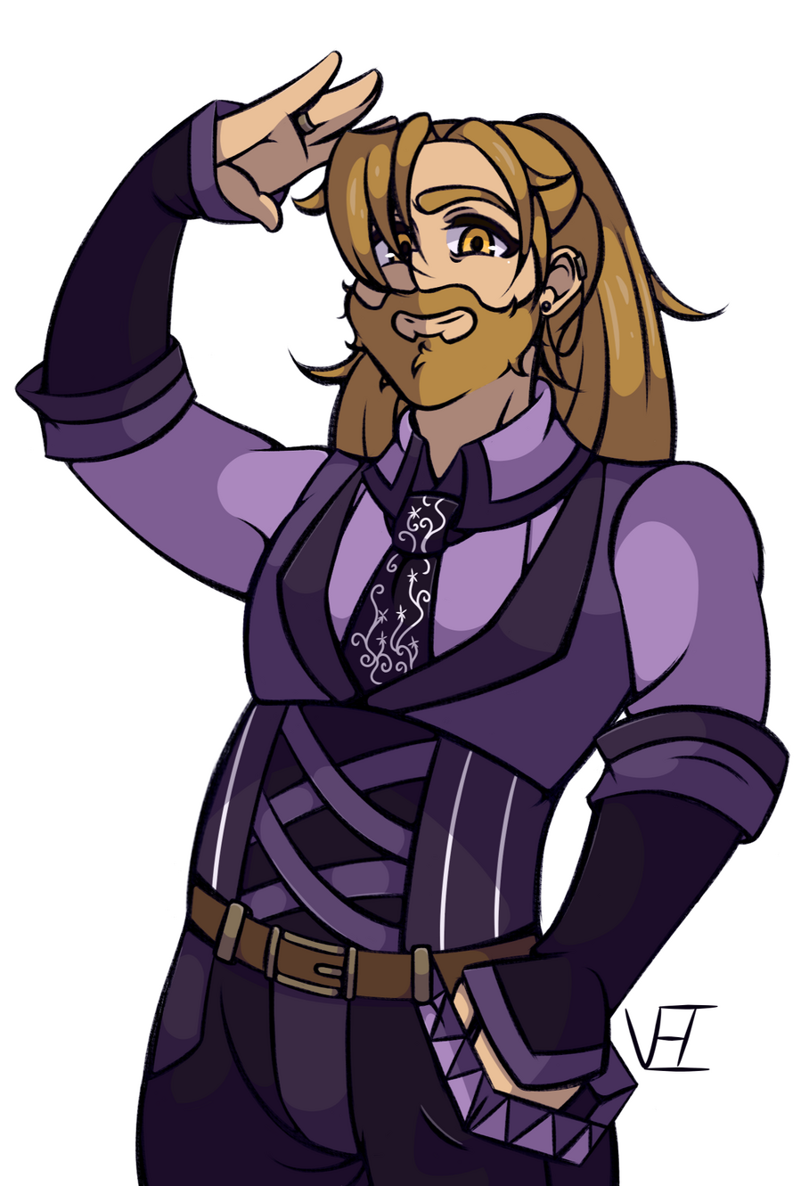 Artwork made by VEL (Hoodie Raccoon)